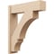 Ekena Millwork 8-in W x 30-in D x 36-in H Balboa Block Rough Cedar Woodgrain TimberThane Outlooker, Primed Tan OUTUR080X30X36BOA44RCPR - alternate 1